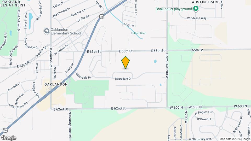 12422 Rose Haven Dr Mapa y Detalles de la Ubicación