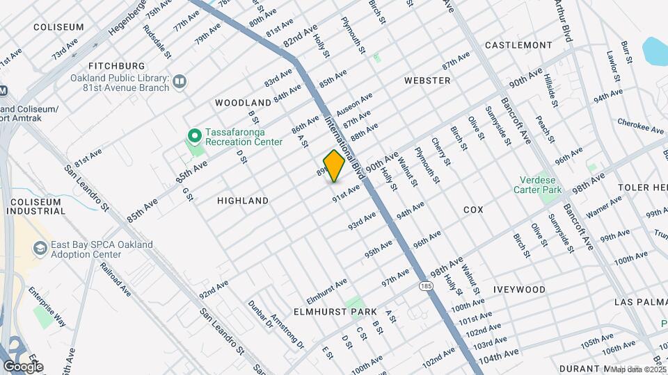 9008 A St Mapa y Detalles de la Ubicación