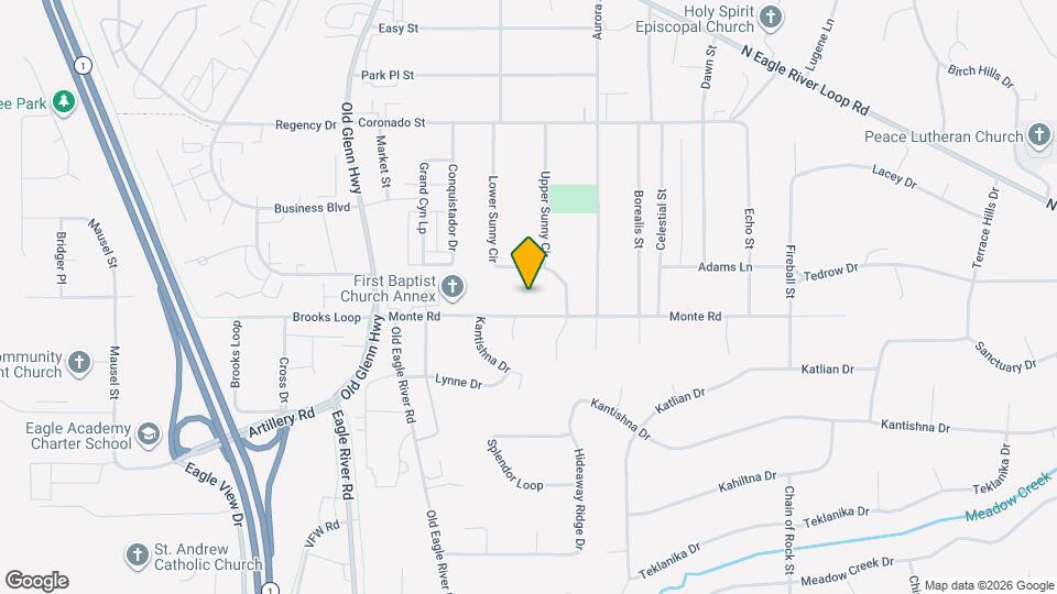 17047 Monte Rd Mapa y Detalles de la Ubicación