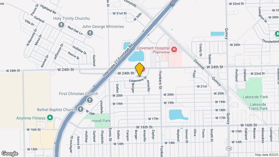 2800 Edgemere Dr Map and Location Details