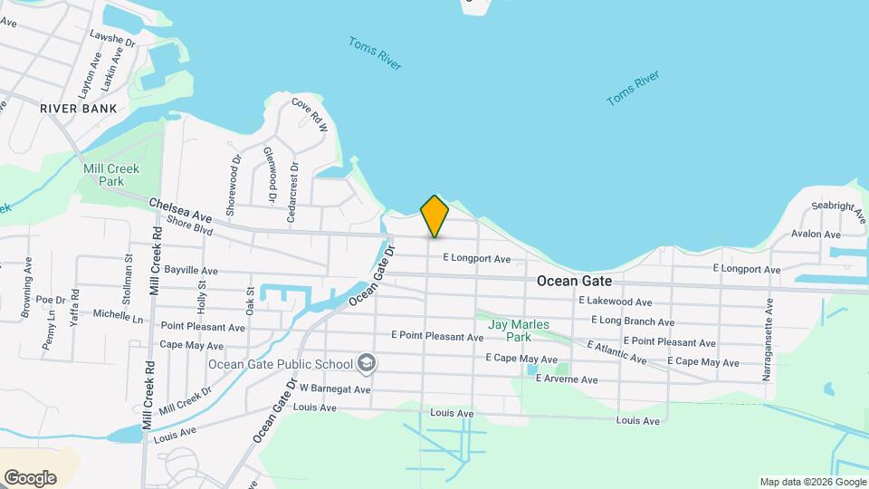 207 Ocean Gate Ave Map and Location Details