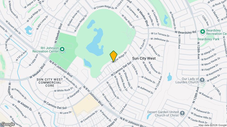 19445 N Star Ridge Dr Map and Location Details