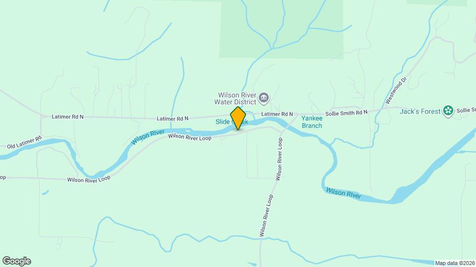 1025 Wilson River Loop Map and Location Details