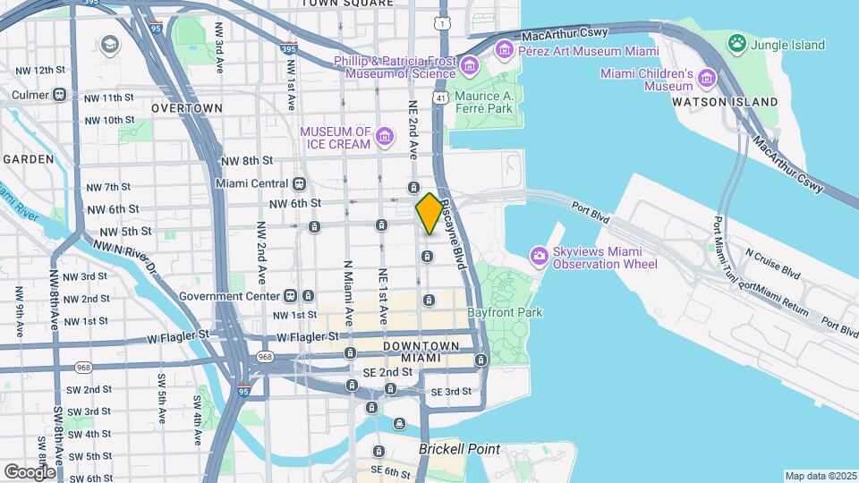 223 NE 4th St Map and Location Details