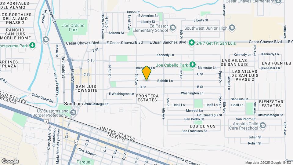 1183 Babbitt Ln Map and Location Details