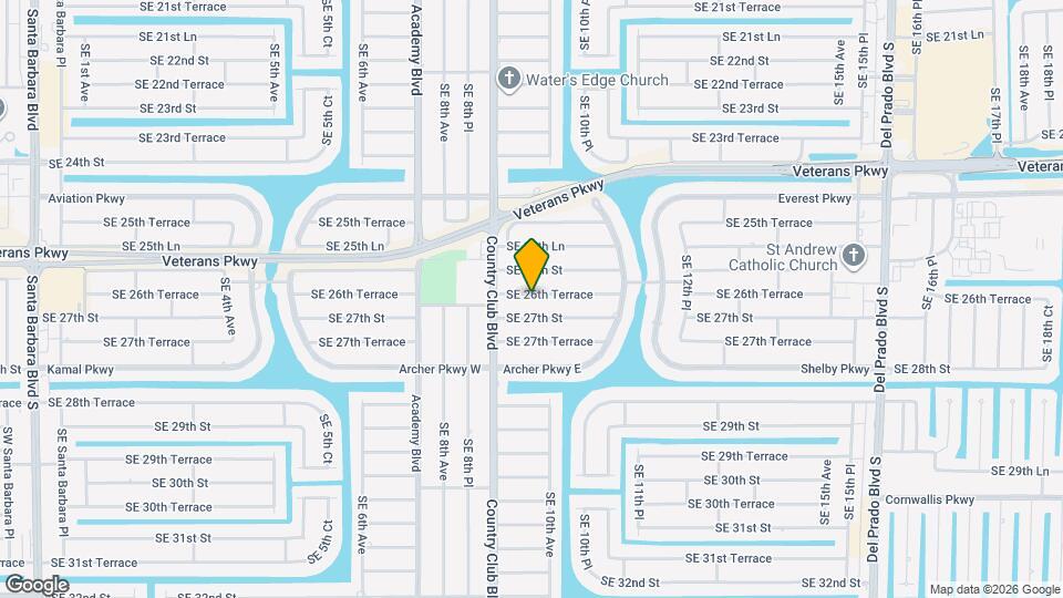 922 SE 26th Terrace Map and Location Details