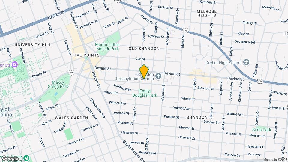 2511 Blossom St Map and Location Details