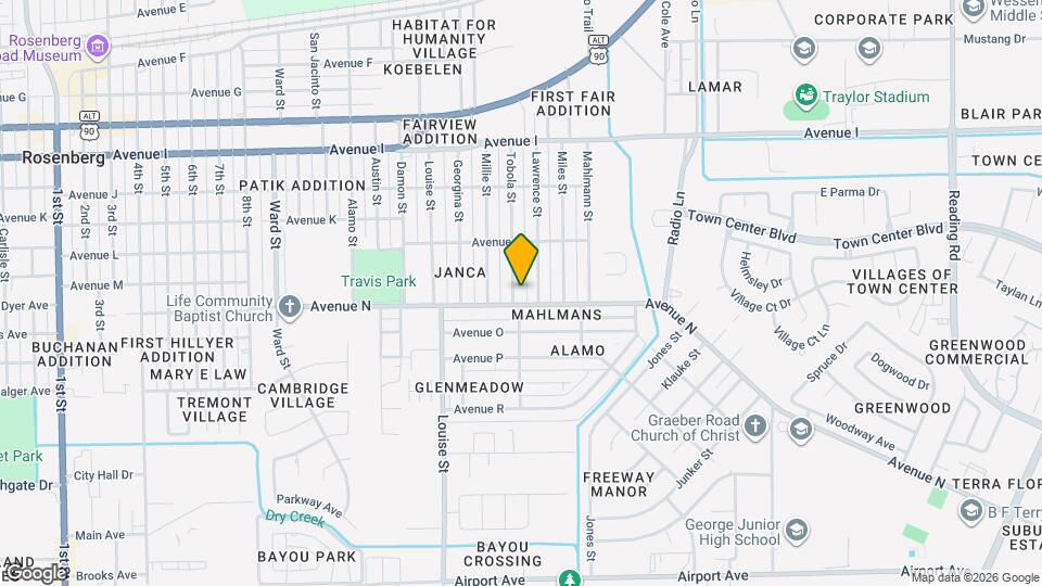 1519 Tobola St Map and Location Details