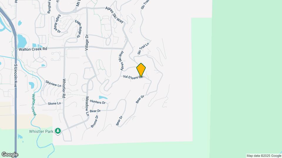2562 Cortina Ln Map and Location Details