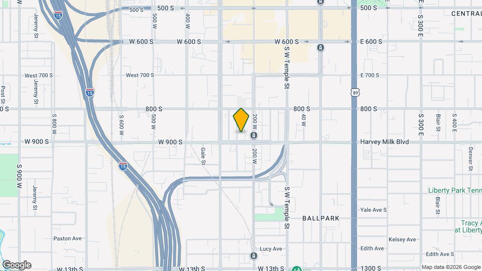 869 S Washington St Map and Location Details