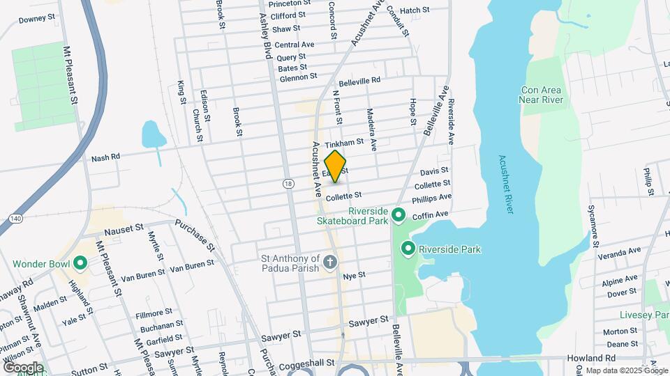 190 Davis St Map and Location Details