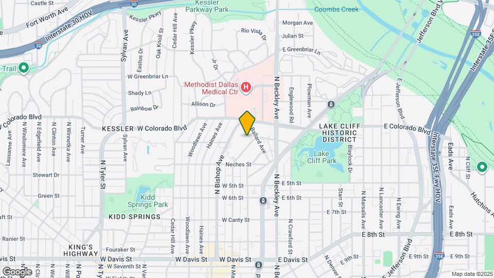 1159 N Madison Ave Map and Location Details