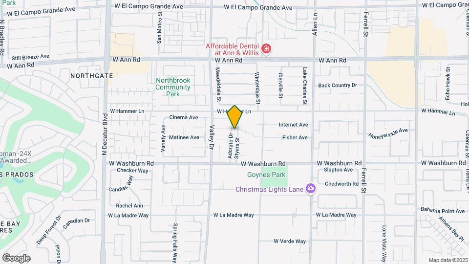 5312 Adorato Dr Map and Location Details