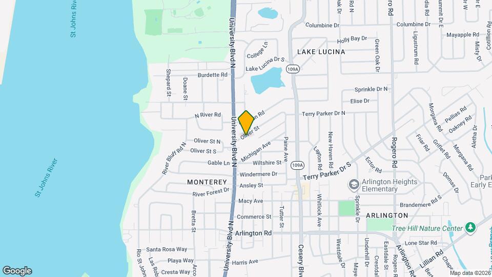 5632 Oliver St Mapa y Detalles de la Ubicación