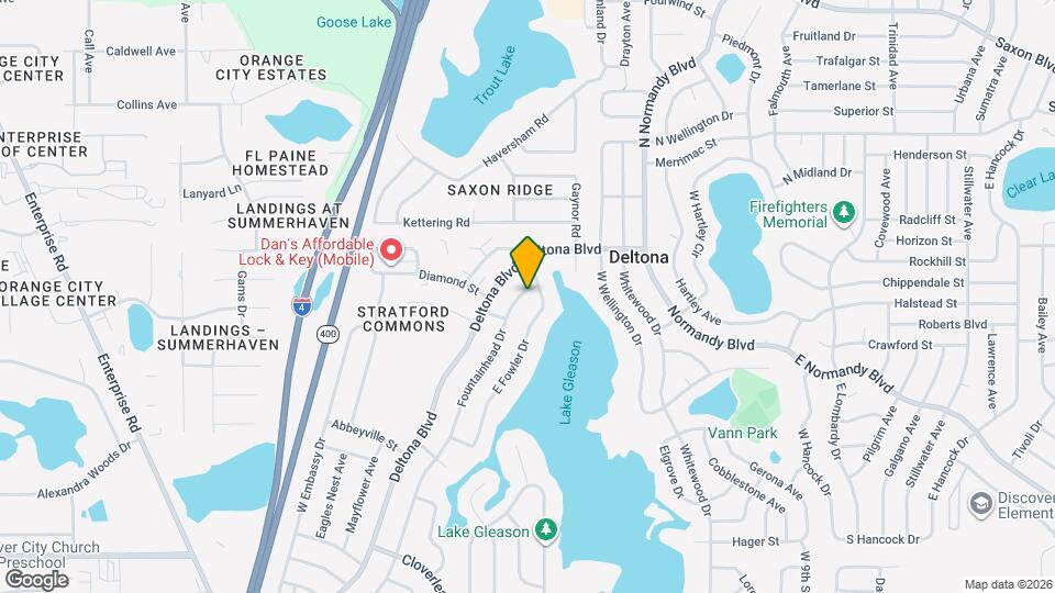 1305 Fountainhead Dr Map and Location Details