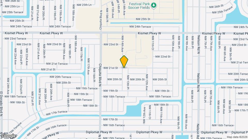 2027 NW 14th Ave Map and Location Details