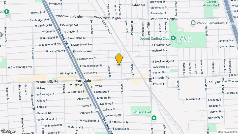 484 E Breckenridge St Map and Location Details