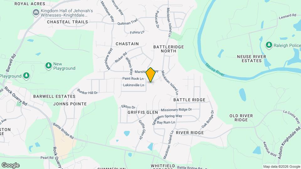 3542 Aldie Ct Map and Location Details