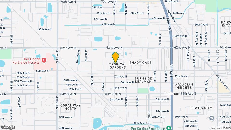4091 58th Ave N Map and Location Details
