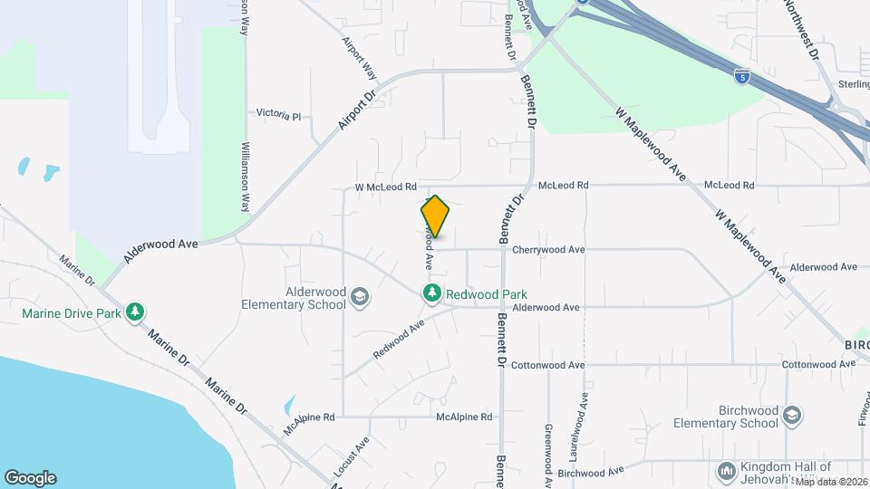 3366 Cherrywood Ave Map and Location Details