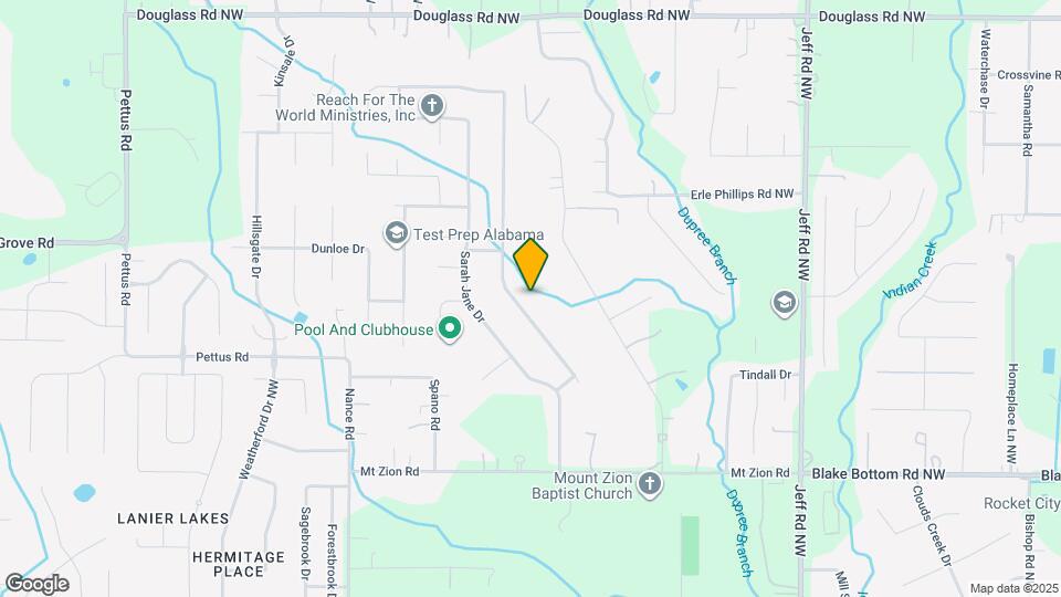 341 Jasmine Dr Map and Location Details