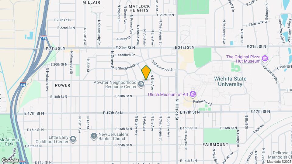 1952 N Volutsia Map and Location Details