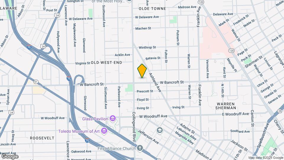 430 W Bancroft St Map and Location Details