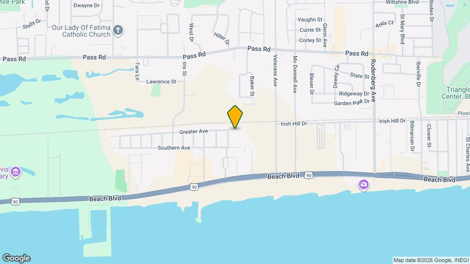 1889 Greater Ave Map and Location Details