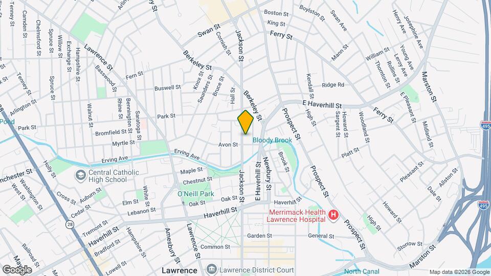 229 Jackson St Map and Location Details