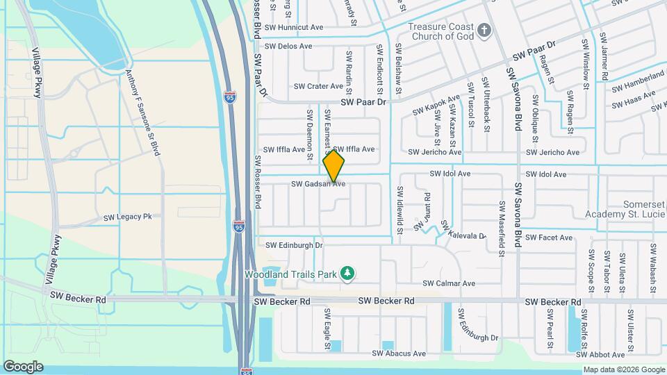 1480 SW Gadsan Ave, Unit A136 Map and Location Details