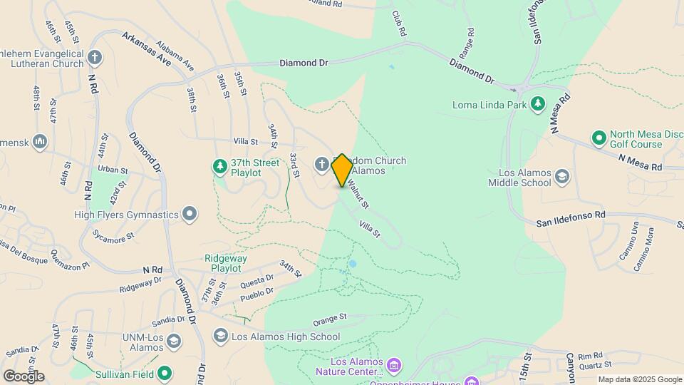 3216 Villa St Map and Location Details