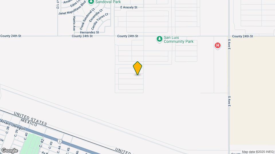 3850 Santa Sophia St Map and Location Details