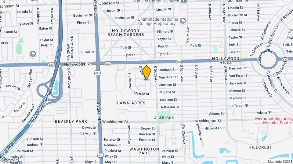 315 S 57th Ave Mapa y Detalles de la Ubicación