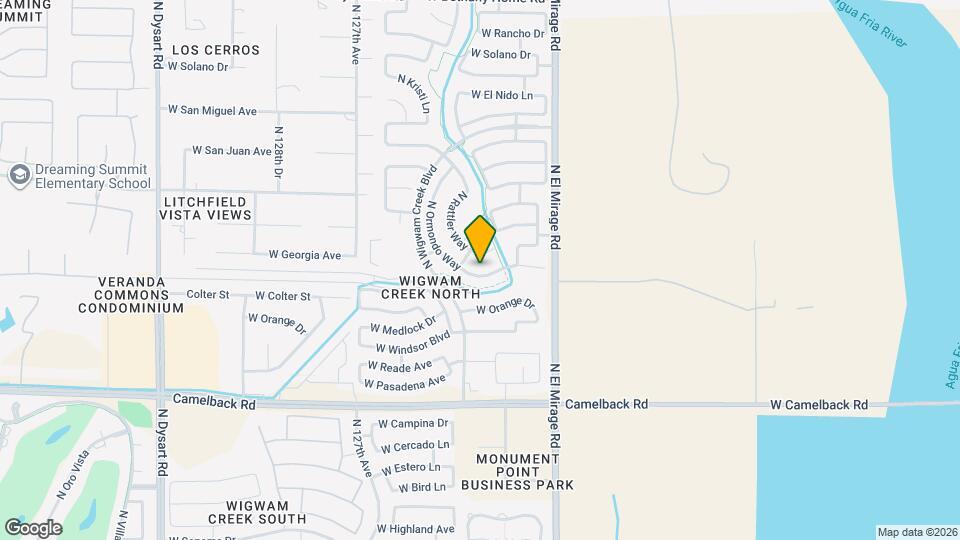 5353 N Ormondo Way Map and Location Details