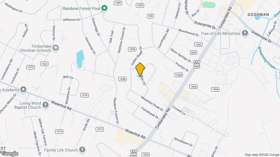 190 Westridge Cir Map and Location Details