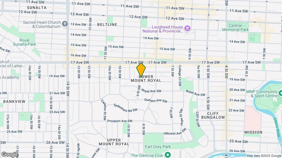1820 9th St SW Map and Location Details