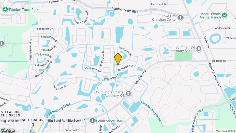 12101 Feldwood Creek Ln Map and Location Details