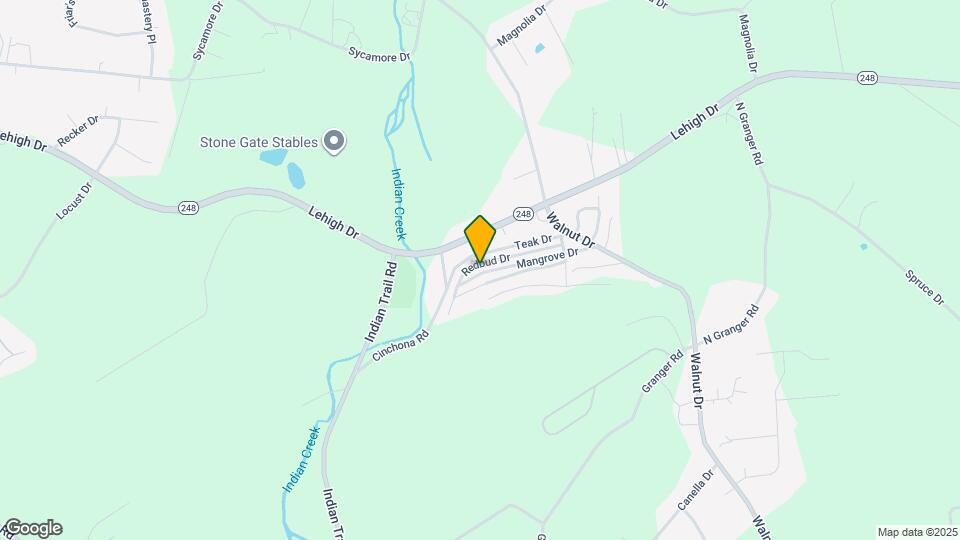 3790 Redbud Dr Map and Location Details