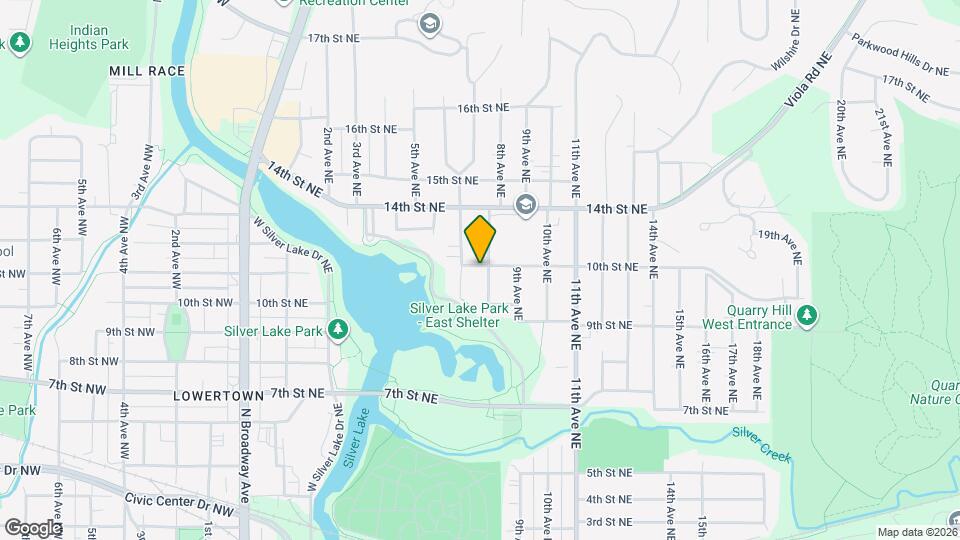 947 8th Ave NE Map and Location Details