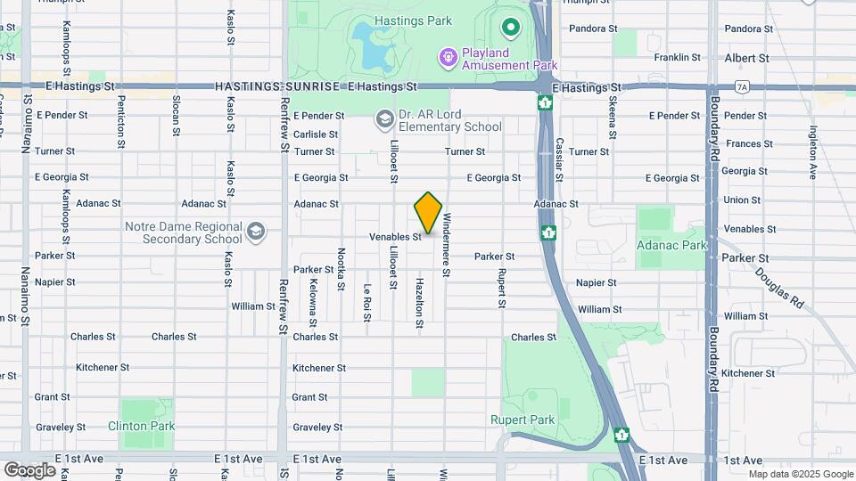 3164 Venables St Map and Location Details