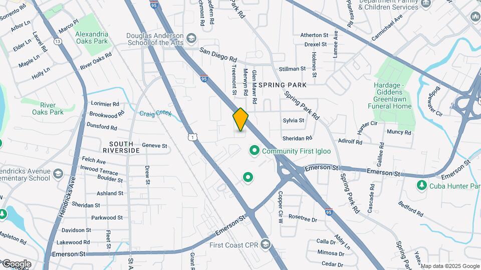 3045 Belair Rd S Map and Location Details