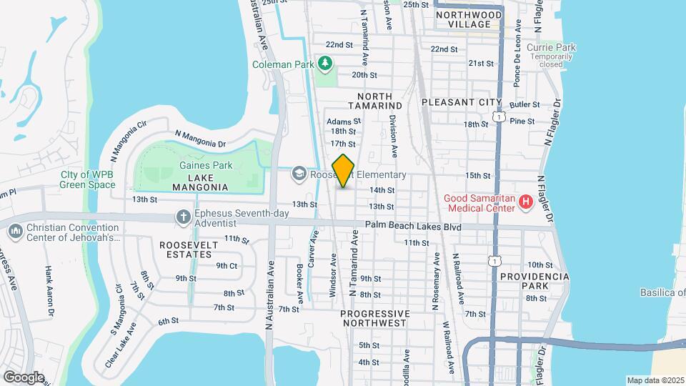 1018 14th St Map and Location Details