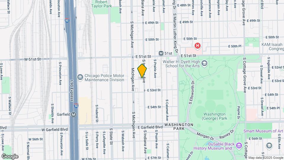 5218 S Indiana Ave, Unit 5218 S Indiana Ave Unit 2 Mapa y Detalles de la Ubicación