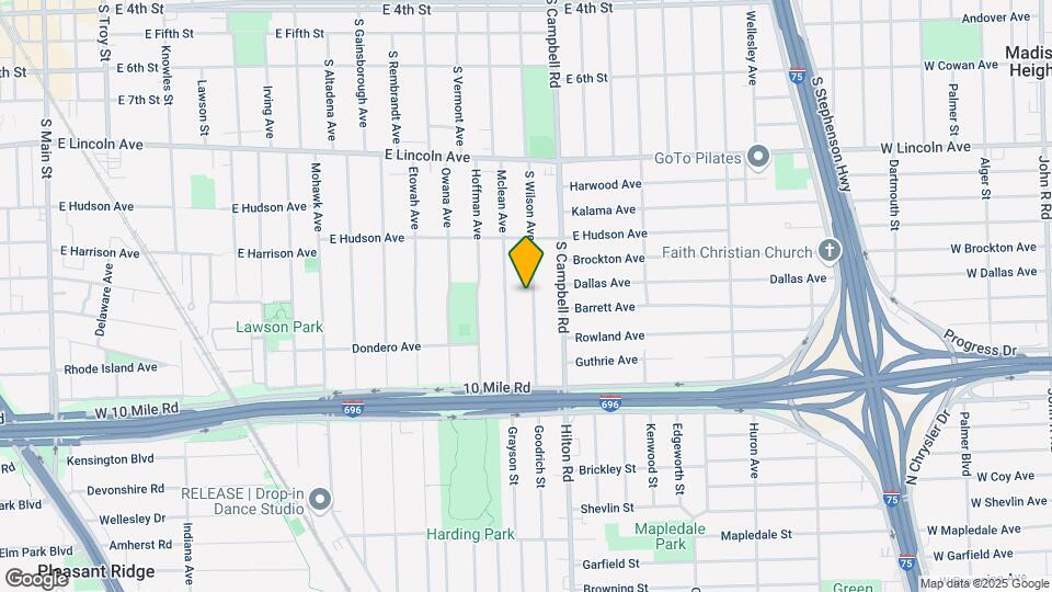 1304 S Wilson Ave Mapa y Detalles de la Ubicación