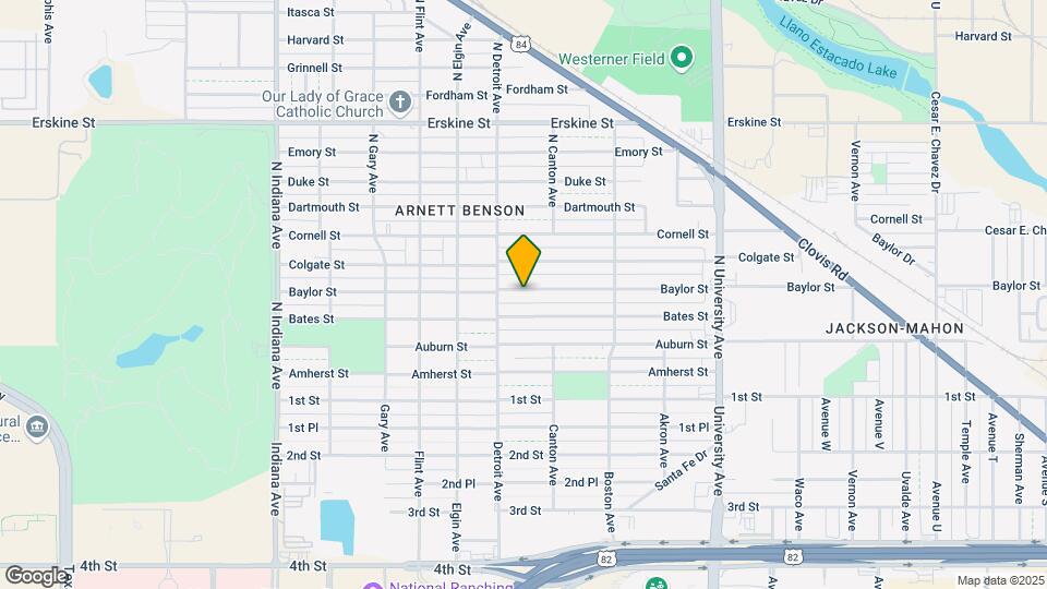 2817 Baylor St Mapa y Detalles de la Ubicación