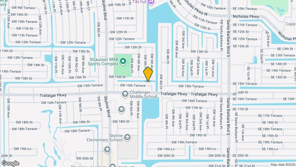 505 SW 15th Terrace Map and Location Details