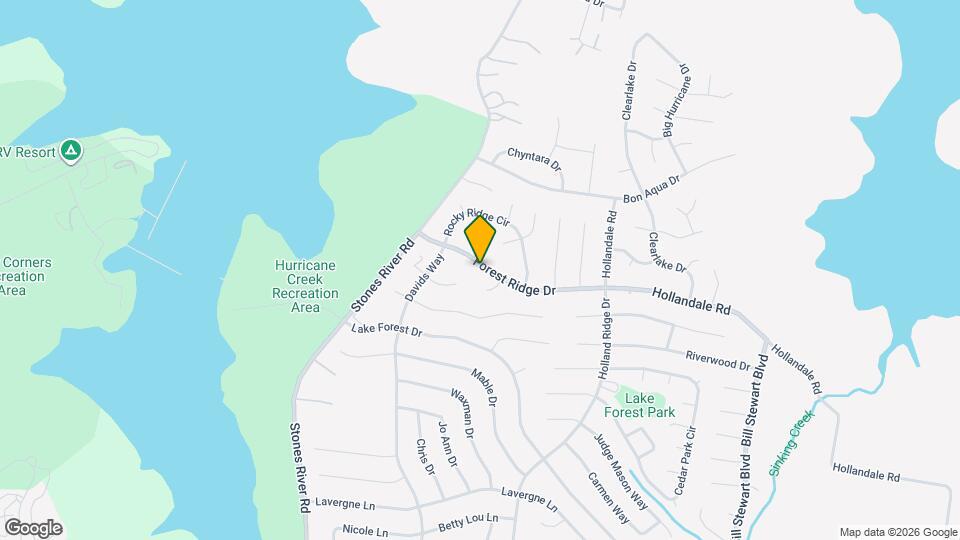 494 Forest Ridge Dr Map and Location Details