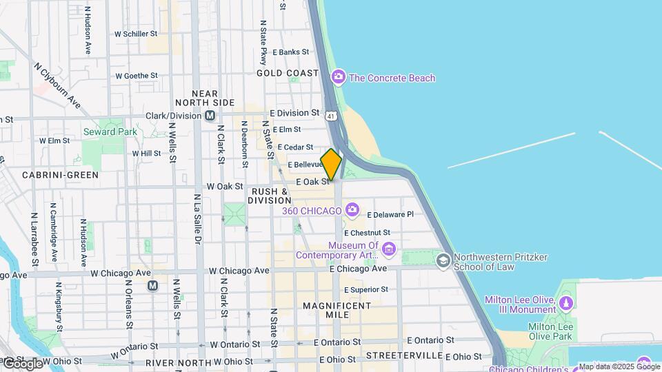 One Magnificent Mile Map and Location Details