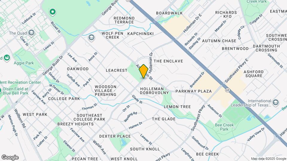 1412 Holleman Dr Map and Location Details