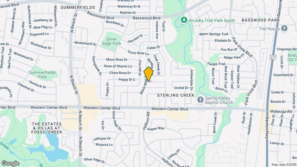 4804 Thistledown Dr Map and Location Details